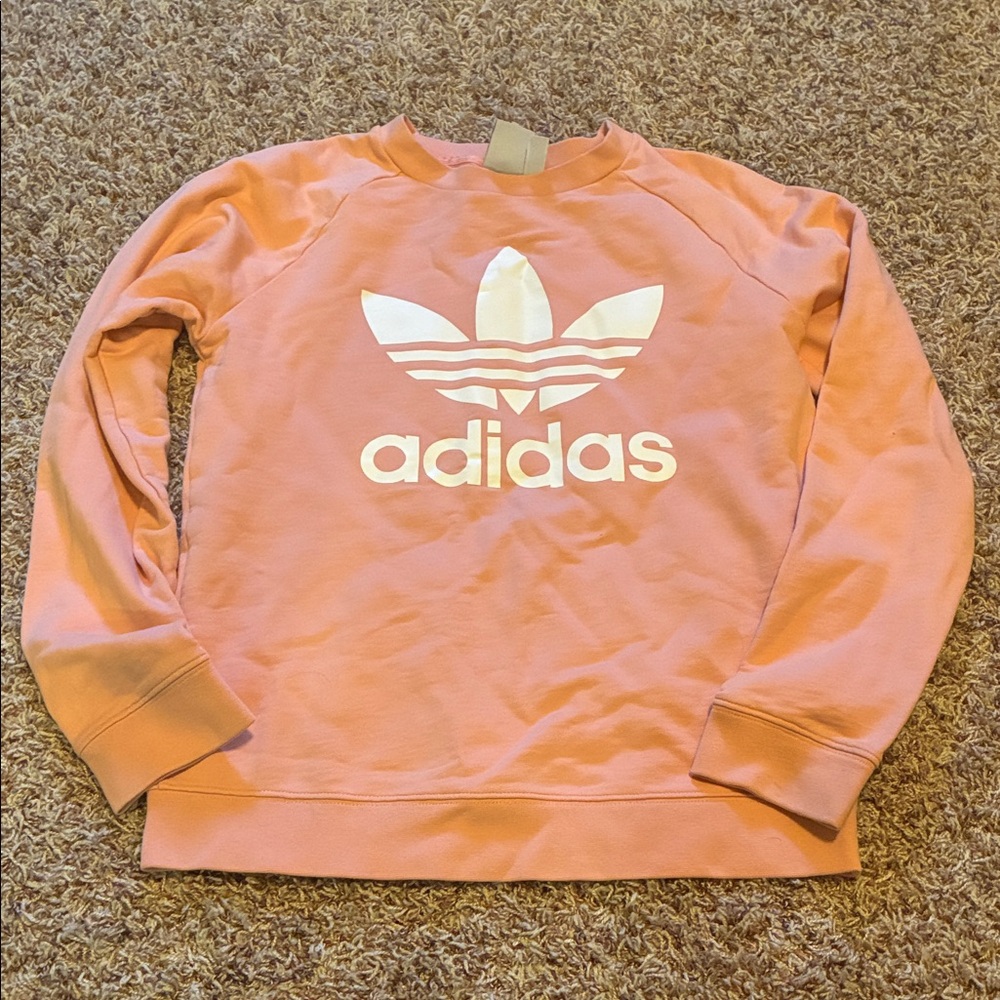 Adidas Blush Pink Crewneck Sweatshirt